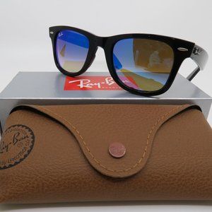 Ray-Ban RB 4340 610/40 WAYFARER Black/Blue Flash